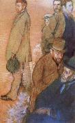 Edgar Degas Six Friends of t he Artist France oil painting reproduction